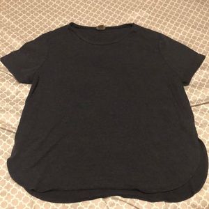 Mossimo grey xxl cuffed arm shirt